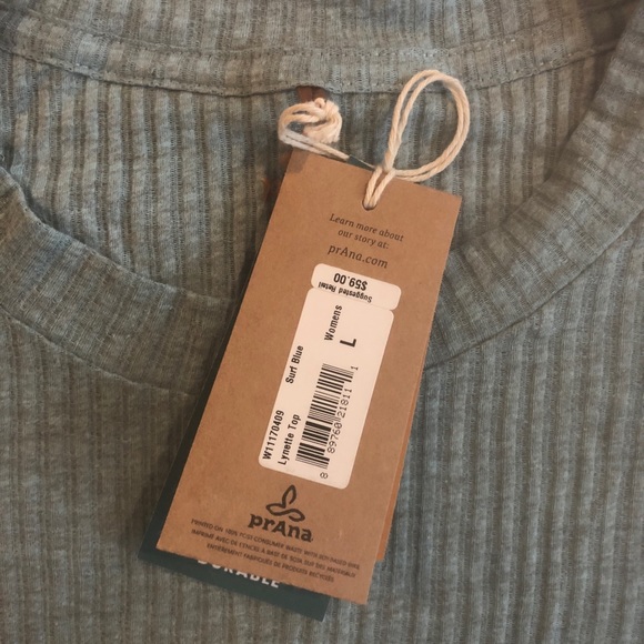 prAna Lynette Yoga Short Sleeve Tee - Picture 7 of 7